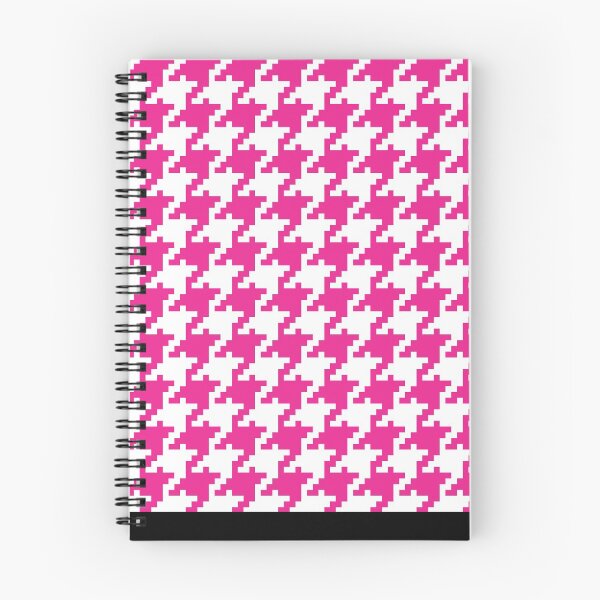 Item preview, White Pink Digital Houndstooth designed and sold by miraclemaker.