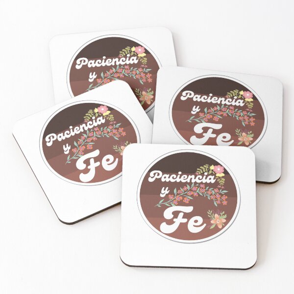 Item preview, Paciencia y fe designed and sold by DesignerFollow.