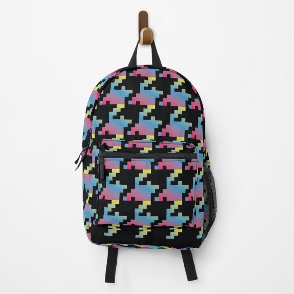 Item preview, Rainbow Fade Digital Houndstooth designed and sold by miraclemaker.