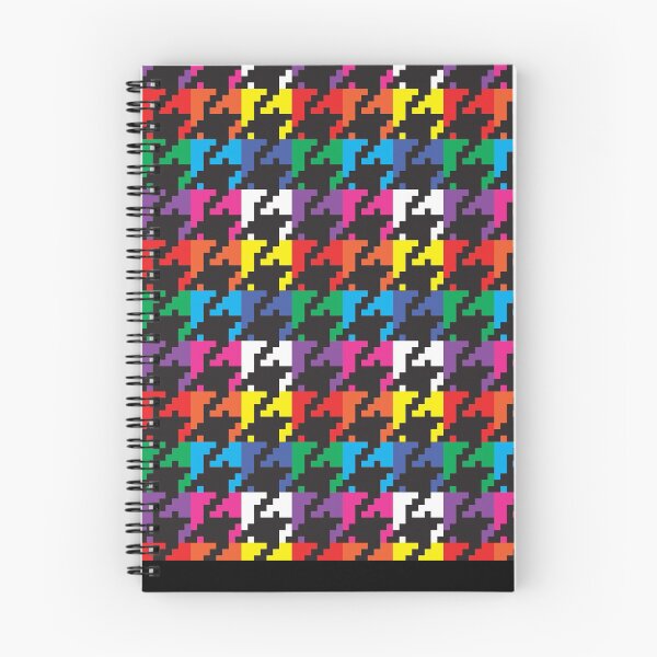 Item preview, Colorful Digital Houndstooth designed and sold by miraclemaker.