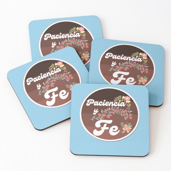 Item preview, paciencia y fe designed and sold by DesignerFollow.