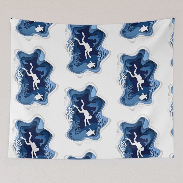Item preview, Diving Patchwork designed and sold by lehnhattien.