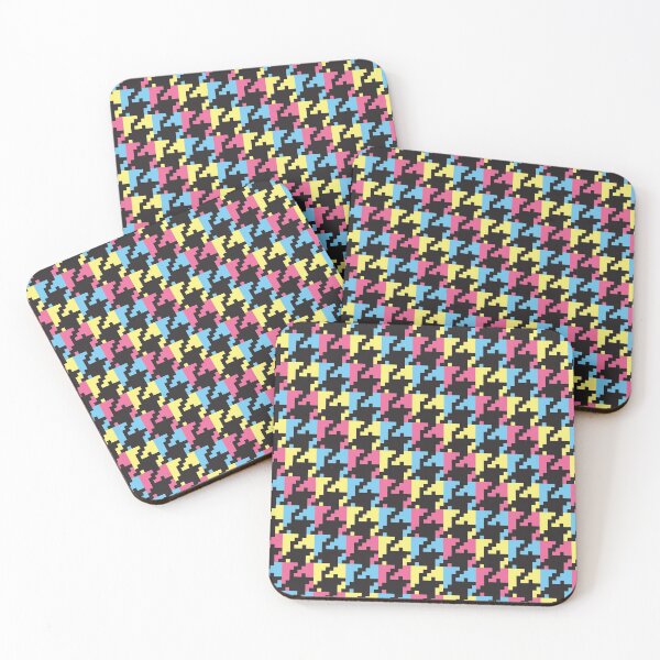 Item preview, Pastel Digital Houndstooth designed and sold by miraclemaker.