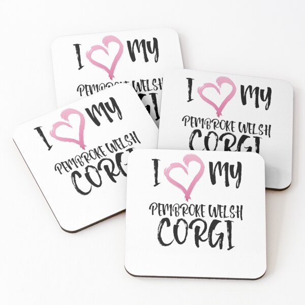 Item preview, I Heart My Pembroke Welsh Corgi! Especially for Corgi Dog Lovers! designed and sold by rs-designs.
