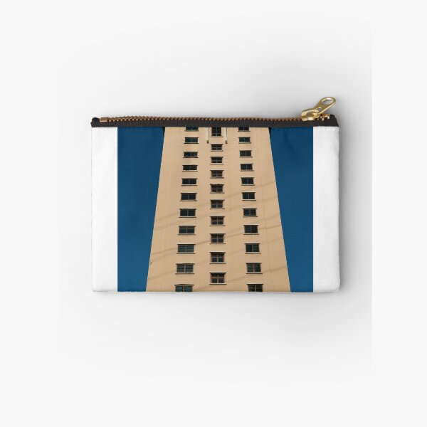 Item preview, An image of a building towering against a dark sky. designed and sold by Kedmaneeshop.