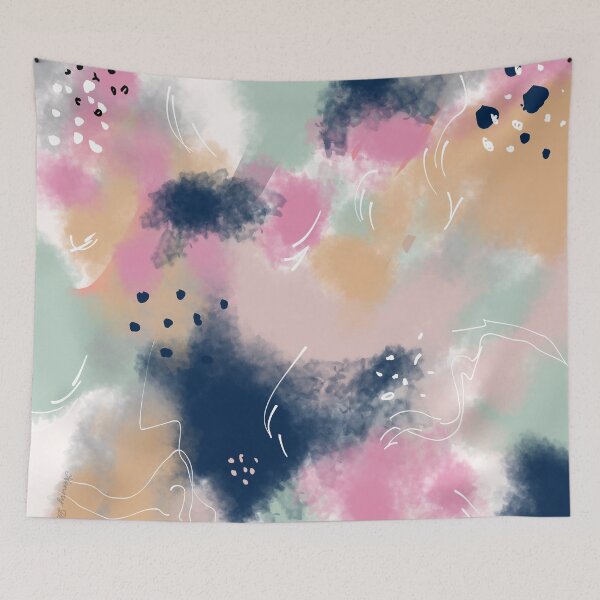 Item preview, Cloud in my head abstract shapes designed and sold by KennyLucky.