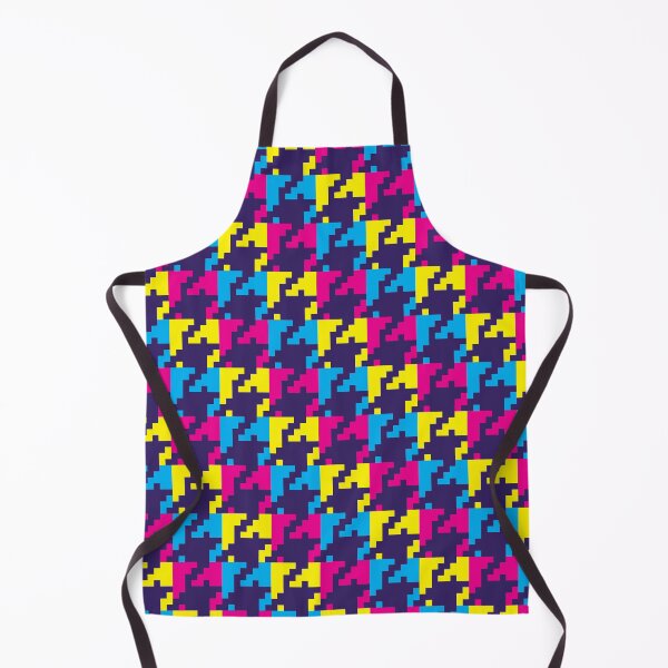 Item preview, Neon Digital Houndstooth designed and sold by miraclemaker.