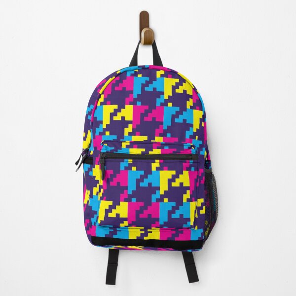 Item preview, Neon Digital Houndstooth designed and sold by miraclemaker.