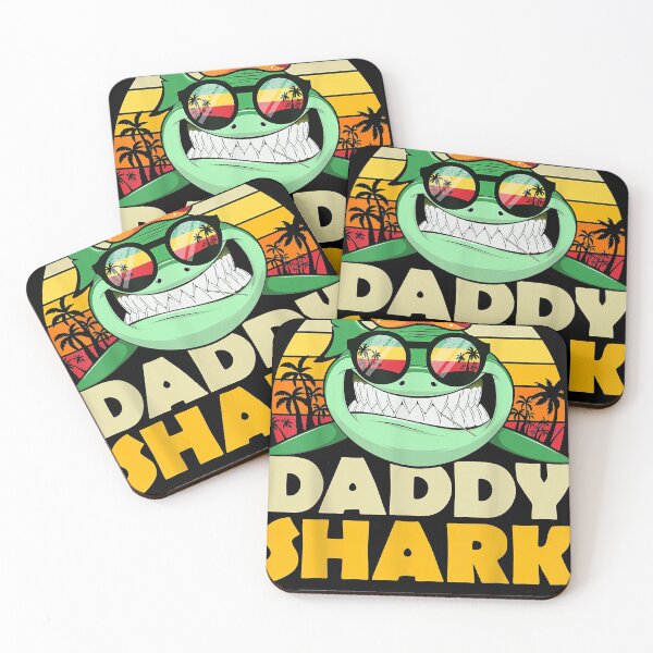 Item preview, Mens Daddy Shark Shirt Funny Fathers Day Gift for Dad Daddy Shark designed and sold by JohnathaPhillip.