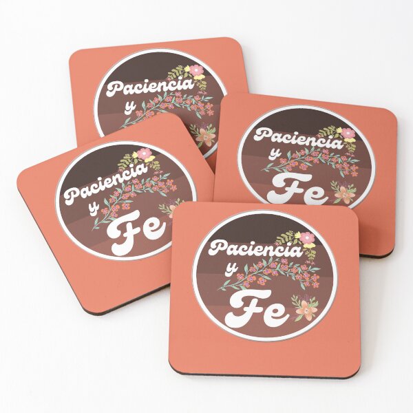 Item preview, paciencia y fe designed and sold by DesignerFollow.