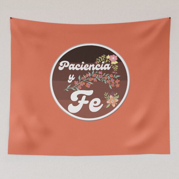 Item preview, paciencia y fe designed and sold by DesignerFollow.