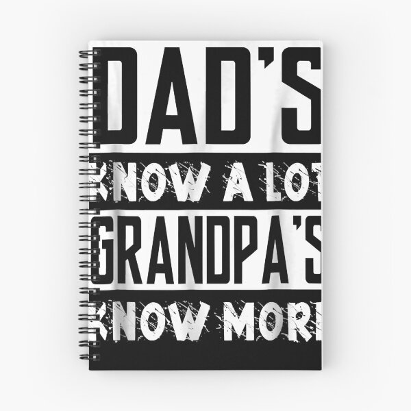 Item preview, Mens Dads knows a lot grandpa knows everything Fathers d designed and sold by JohnathaPhillip.