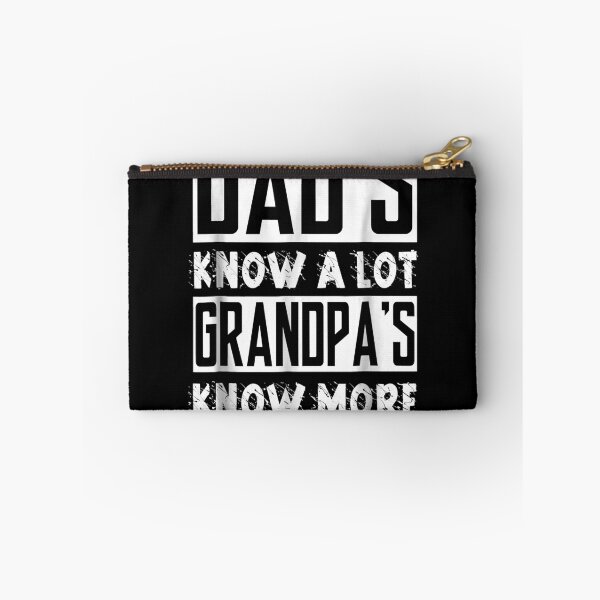 Item preview, Mens Dads knows a lot grandpa knows everything Fathers d designed and sold by JohnathaPhillip.