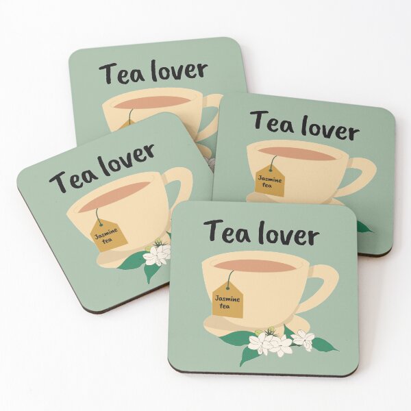 Item preview, Tea lover, jasmine tea, tea designed and sold by Blaubeerspinne.
