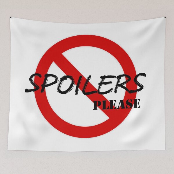 Item preview, No Spoilers Please! designed and sold by spotteddelight.