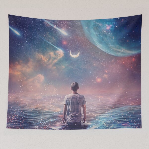 Item preview, wandering cosmic oceans designed and sold by psychoshadow.