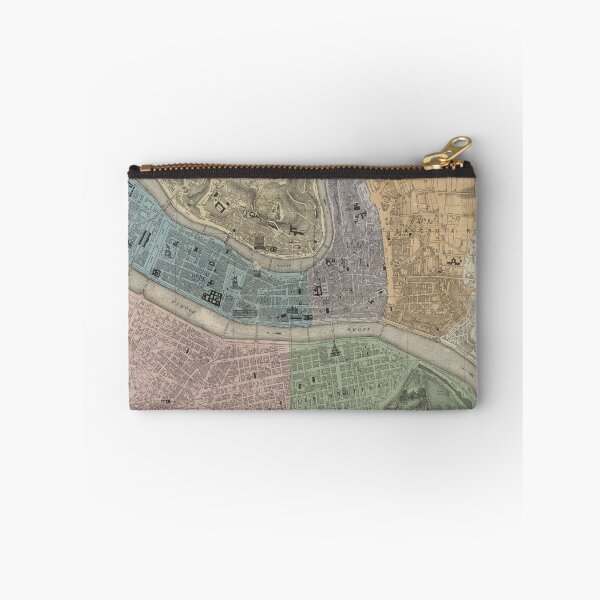 Item preview, Vintage Map of Lyon France (1872) designed and sold by BravuraMedia.