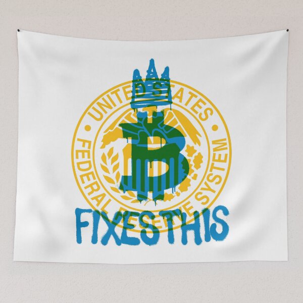 Item preview, Bitcoin fixes this designed and sold by apoliticus.