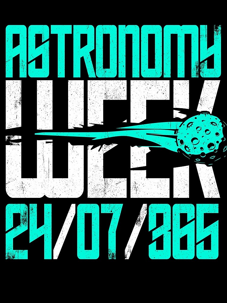Thumbnail 3 von 3, Tuch, Astronomy Week 24/7/365 Astronomy Nerd Telescope Gift Gear designt und verkauft von DynamicDesign.