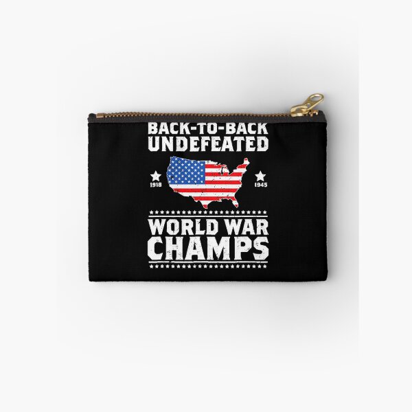 Item preview, Funny Back 2 Back Undefeated World War Champs Design designed and sold by davidruddca.