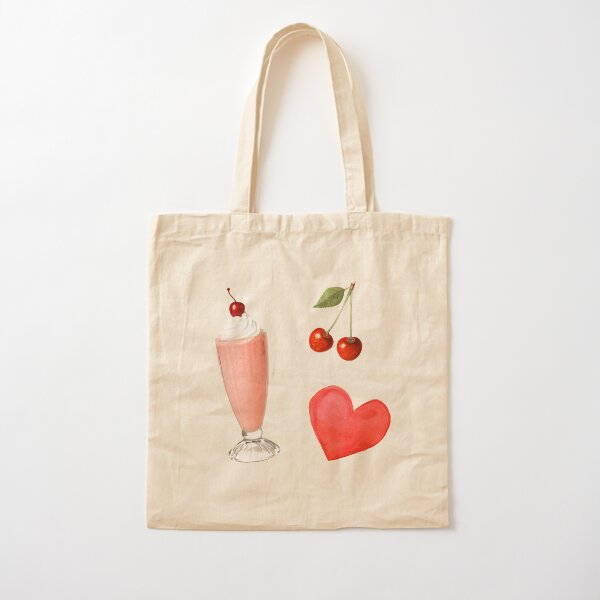 Coquette Tote, Dreamcore Tote Bag, Organic Tote Bag, Coquette