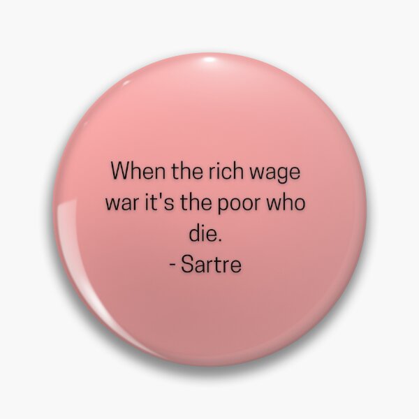 Item preview, when the rich wage war sartre designed and sold by emiliakk.