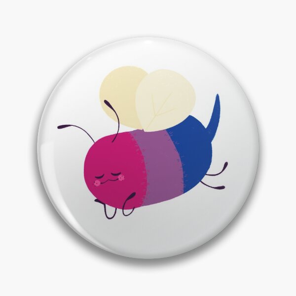 Item preview, Bisexual Pride Bee designed and sold by Scootarooni.