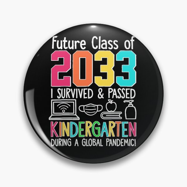 Item preview, Colourful Class Of 2033 Kindergarten Back To School Gift designed and sold by davidruddca.