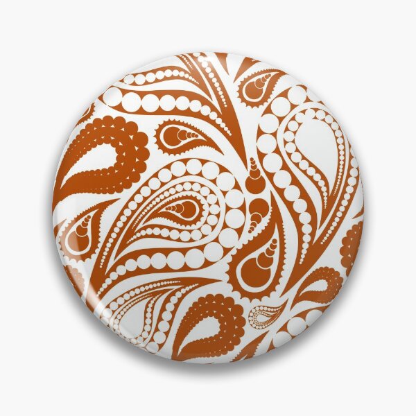 Item preview, Giant Paisley Burnt Orange designed and sold by Quooki.