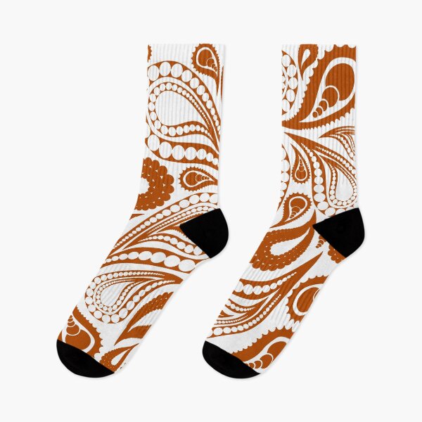 Item preview, Giant Paisley Burnt Orange designed and sold by Quooki.