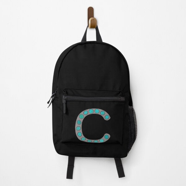 Item preview, Turquoise Stone Letter C designed and sold by KyannDesigns.