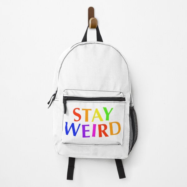 Item preview, Stay Weird (rainbow/multicolored) designed and sold by TheEmilySuzanne.