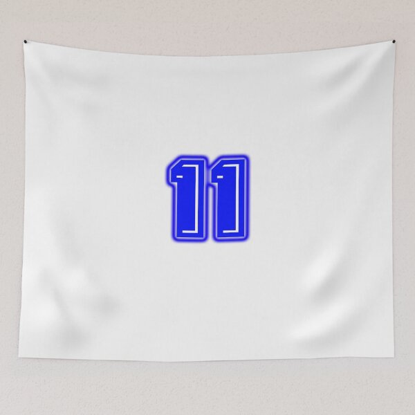 Item preview, Blue Number 11 designed and sold by sport-blue.