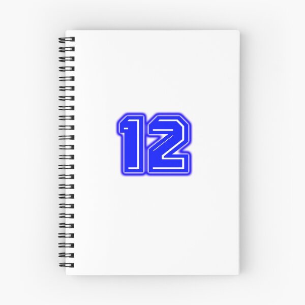 Item preview, Blue Number 12 designed and sold by sport-blue.