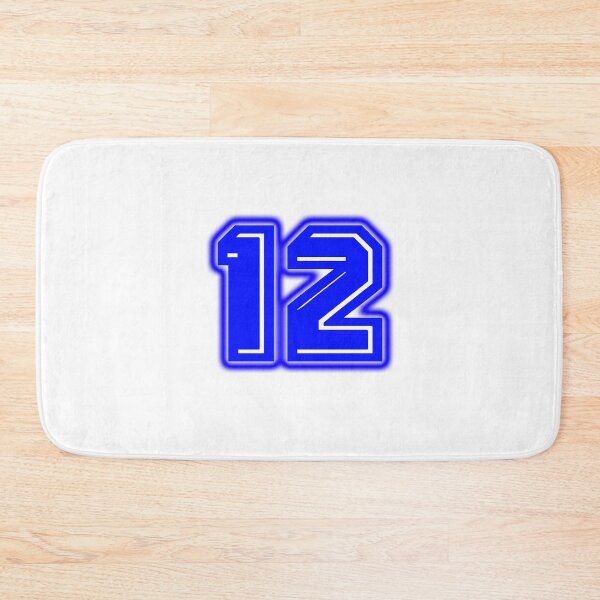 Item preview, Blue Number 12 designed and sold by sport-blue.