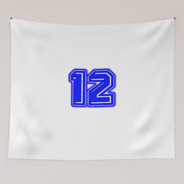 Item preview, Blue Number 12 designed and sold by sport-blue.