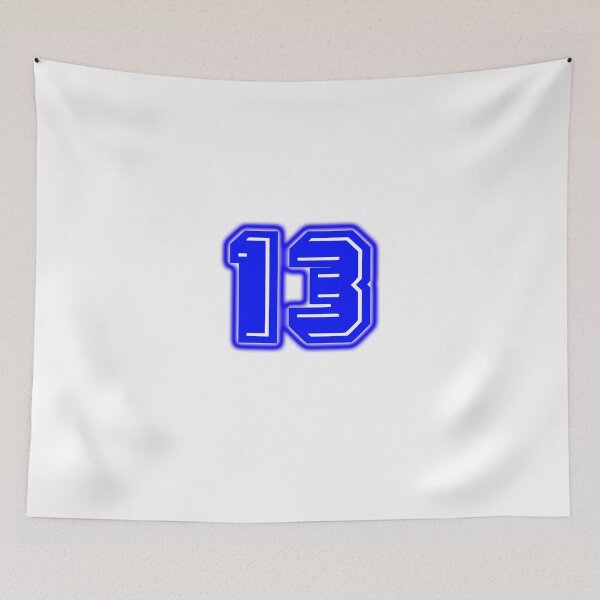 Item preview, Blue Number 13 designed and sold by sport-blue.