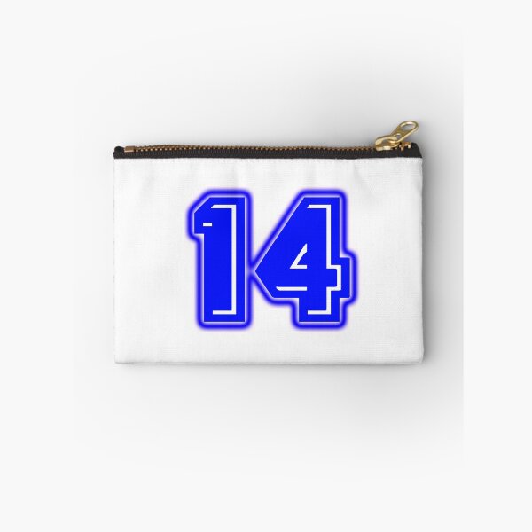 Artikelvorschau, Blaue Zahl 14 entworfen und verkauft von sport-blue.