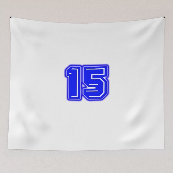 Item preview, Blue Number 15 designed and sold by sport-blue.