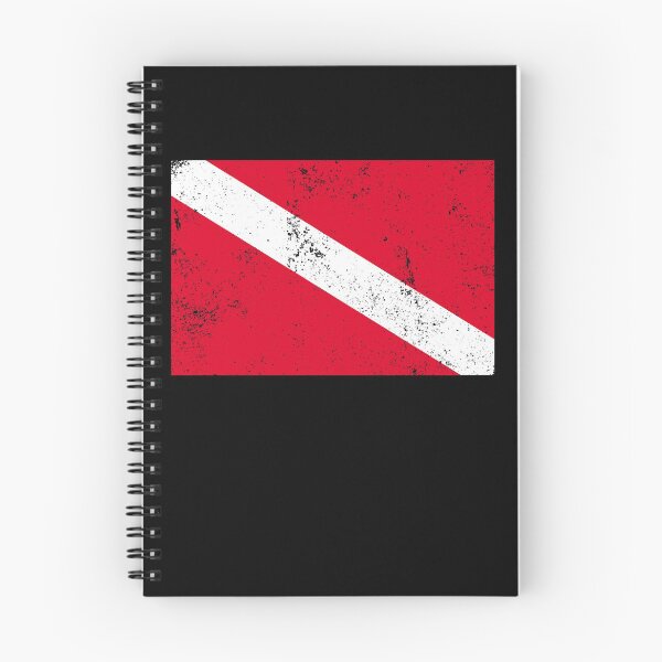 Item preview, Diver Down Flag Scuba Diver Love Ocean Scuba Diving Gear designed and sold by DynamicDesign.
