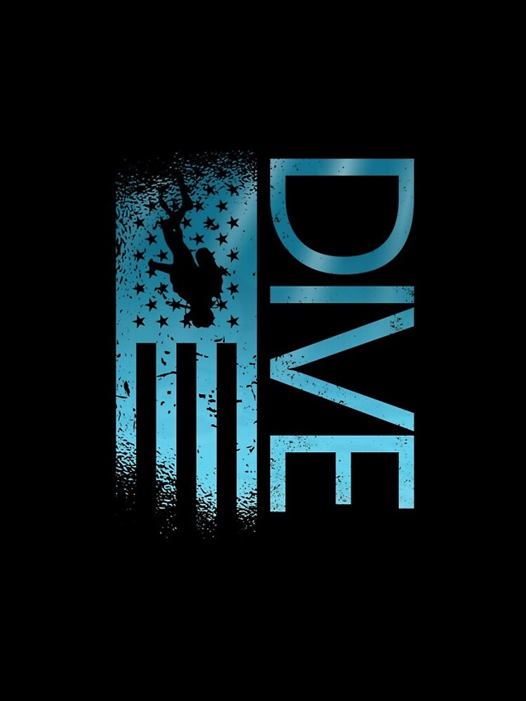 Aperçu 4 sur 4. Coque iPhone avec l'œuvre Dive American Flag Patriotic Diving Lover Gift Scuba Diver Gear créée et vendue par DynamicDesign.