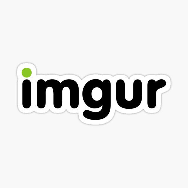 Imgur Stickers Redbubble - roblox chat isnt showing help imgur