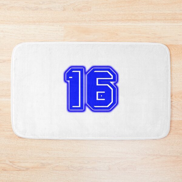 Item preview, Blue Number 16 designed and sold by sport-blue.