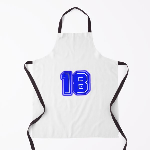 Item preview, Blue Number 18 designed and sold by sport-blue.