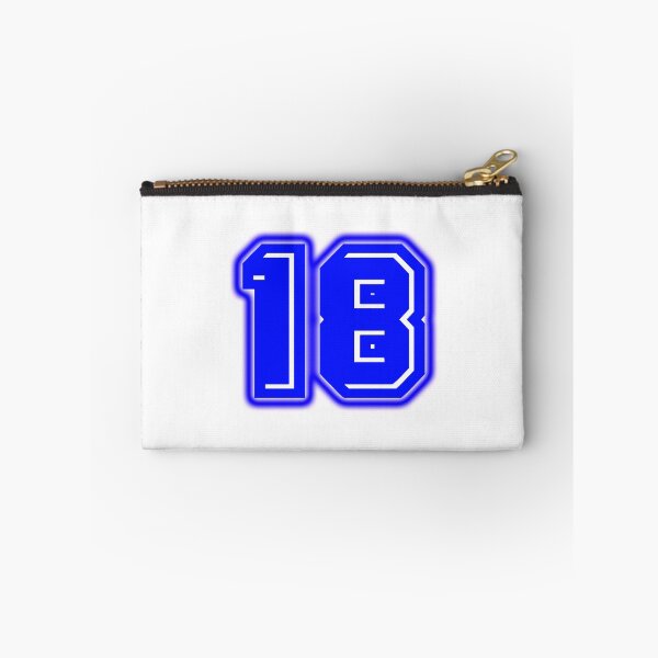 Item preview, Blue Number 18 designed and sold by sport-blue.