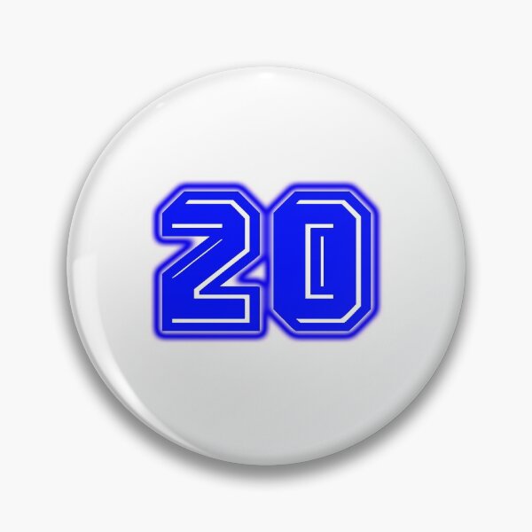 Item preview, Blue Number 20 designed and sold by sport-blue.