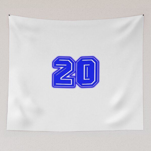 Item preview, Blue Number 20 designed and sold by sport-blue.