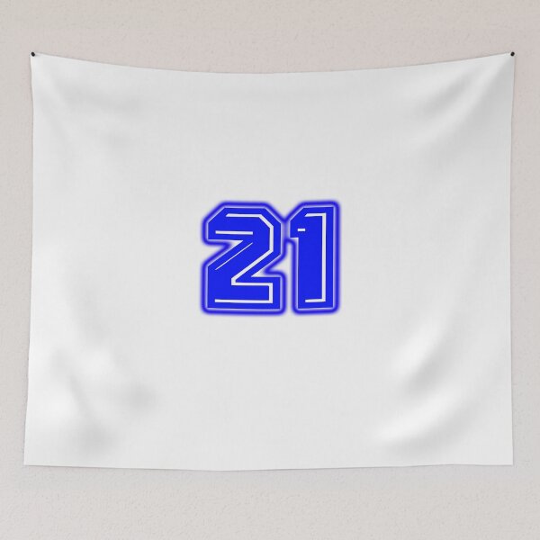Item preview, Blue Number 21 designed and sold by sport-blue.