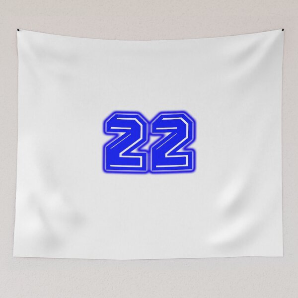 Item preview, Blue Number 22 designed and sold by sport-blue.