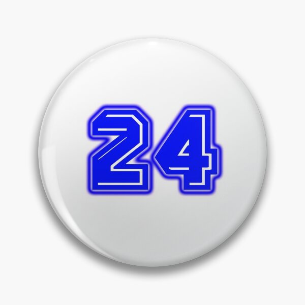 Artikelvorschau, Blaue Zahl 24 entworfen und verkauft von sport-blue.